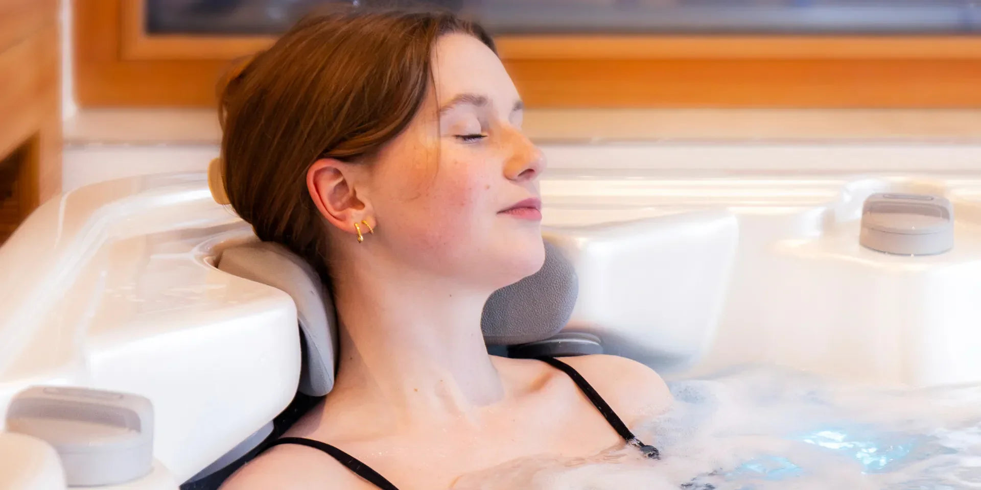 ontspan in de jacuzzi