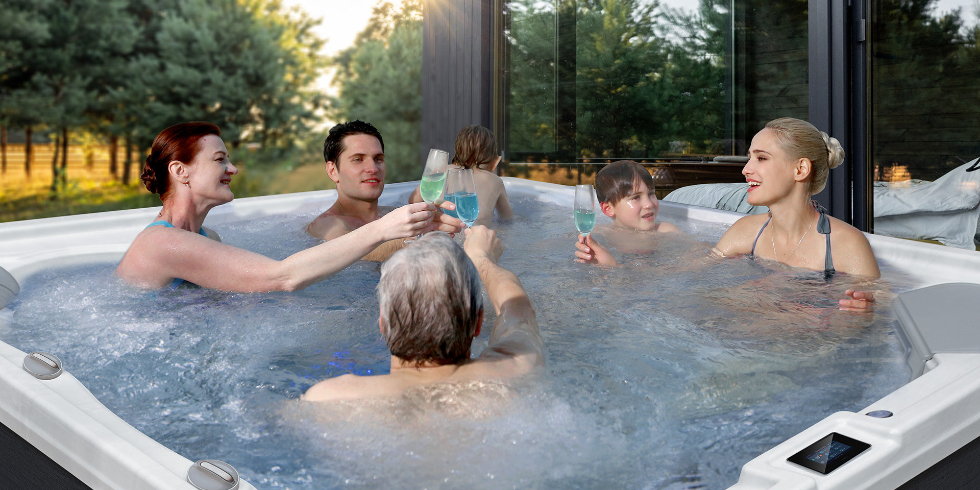 Gezin - genieten - beta- wellness - spa - tijd
