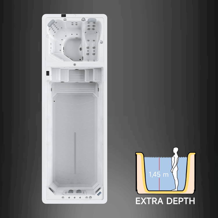 Nederlandse zwemspa voor tuin