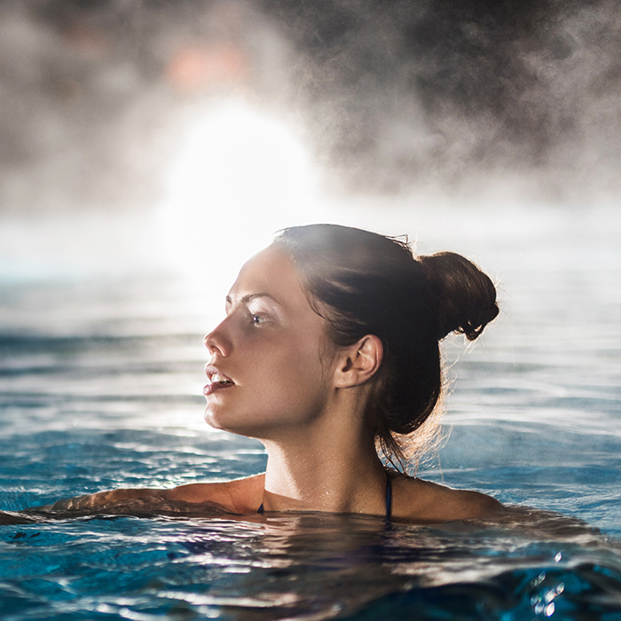 girl in water